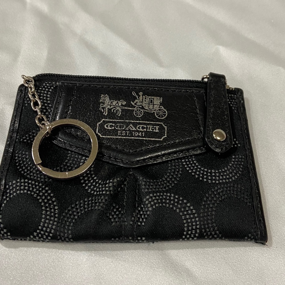Coach key Chain mini wallet